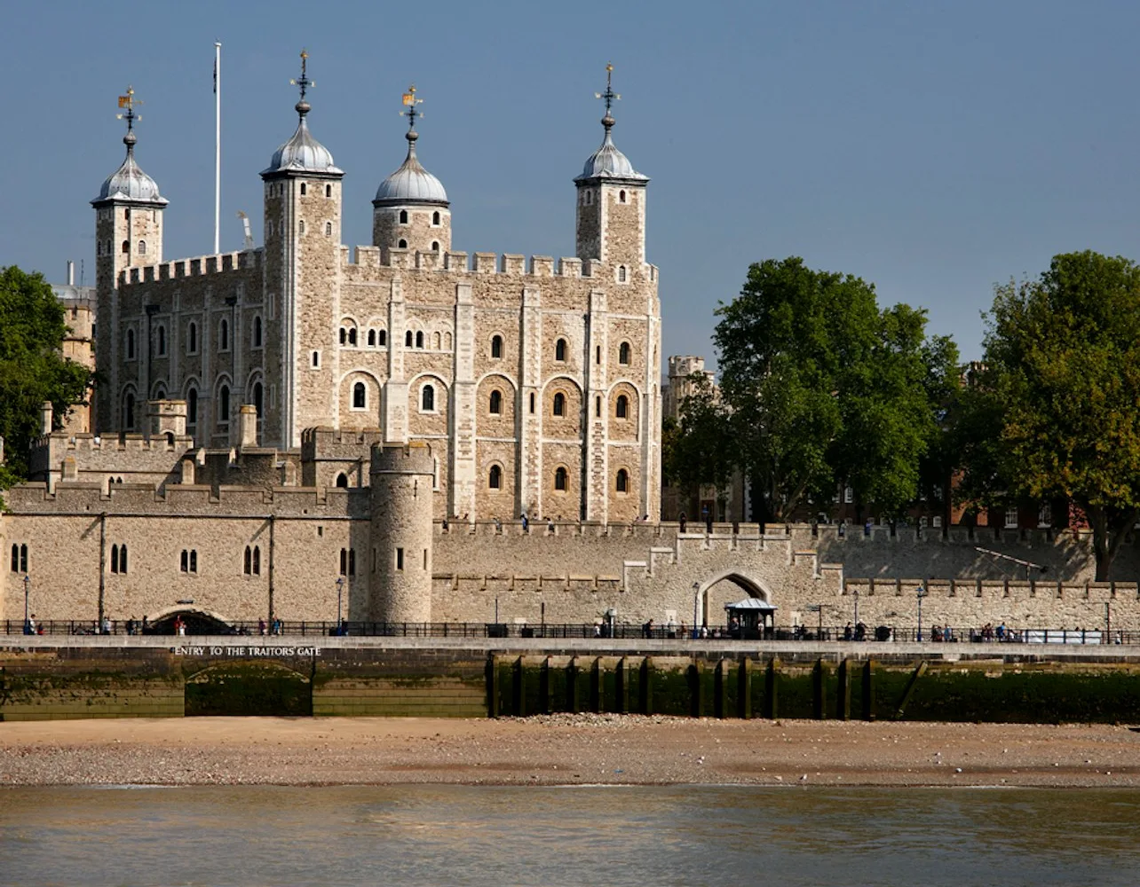 The White Tower at the Tower of London